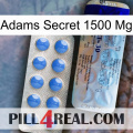 Adams Secret 1500 Mg 39